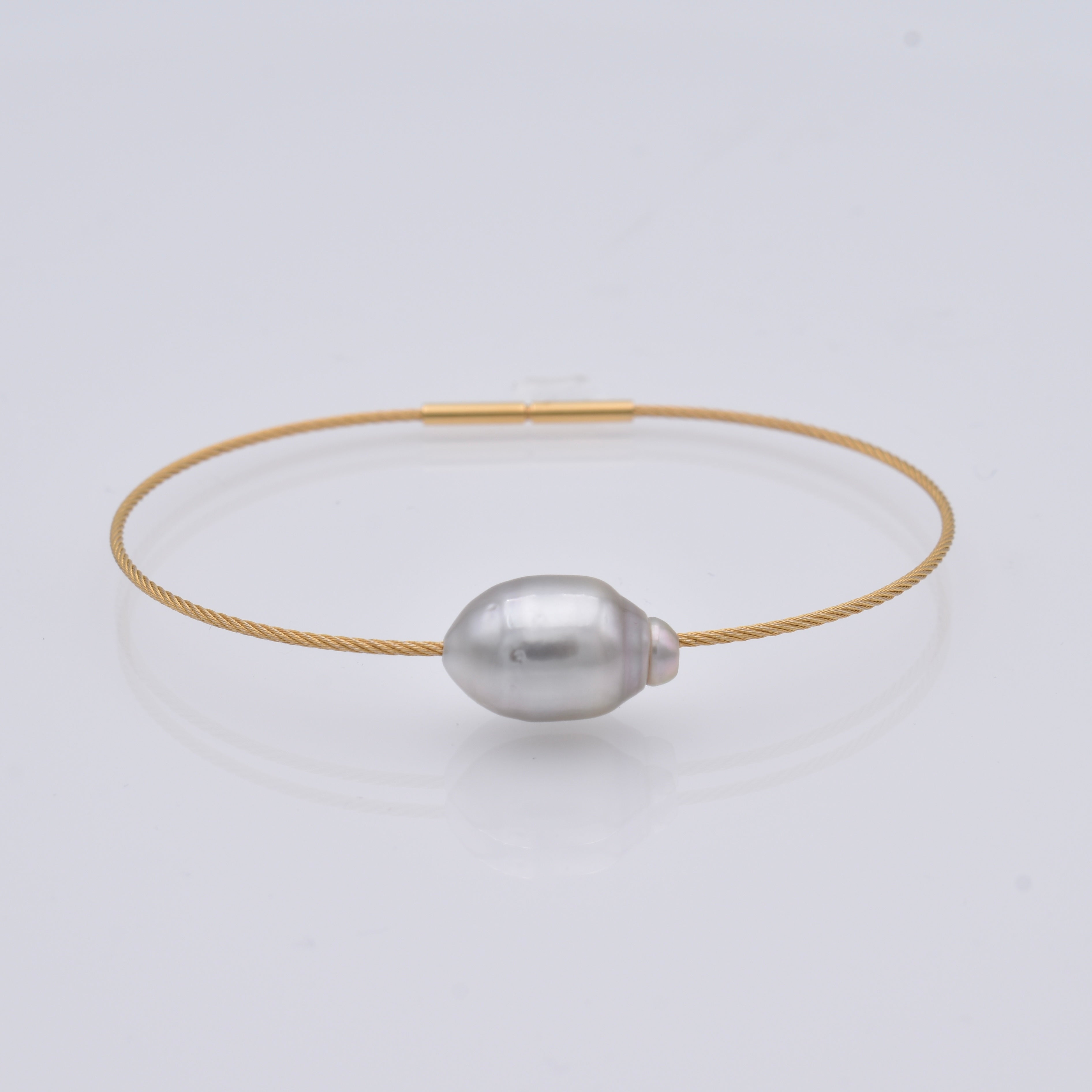 Pearl store bangle bracelets