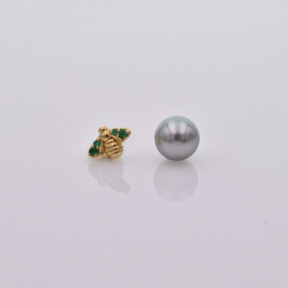 Bumblebee Pearl Earrings