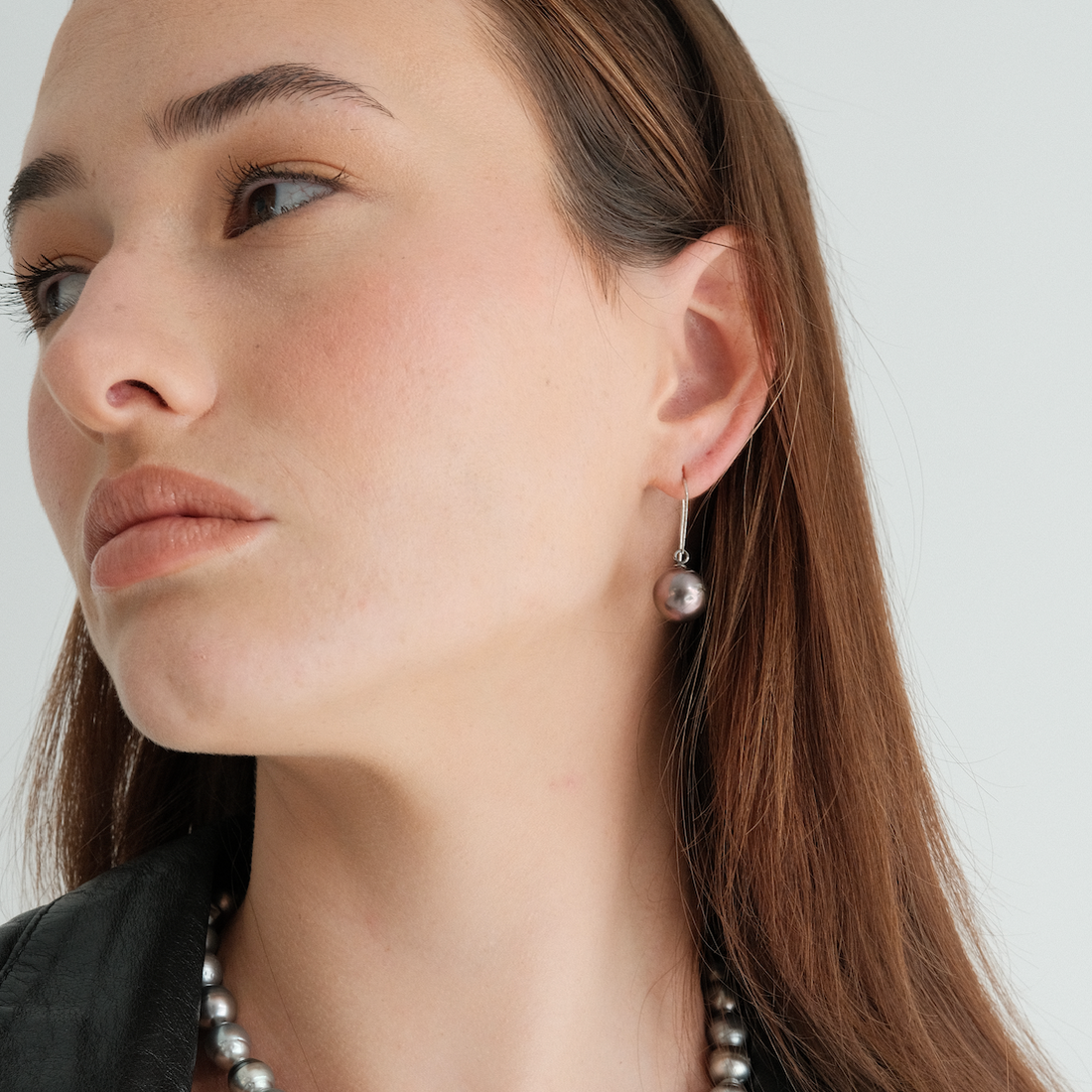 The Nobles Single Drop Pearl Earrings